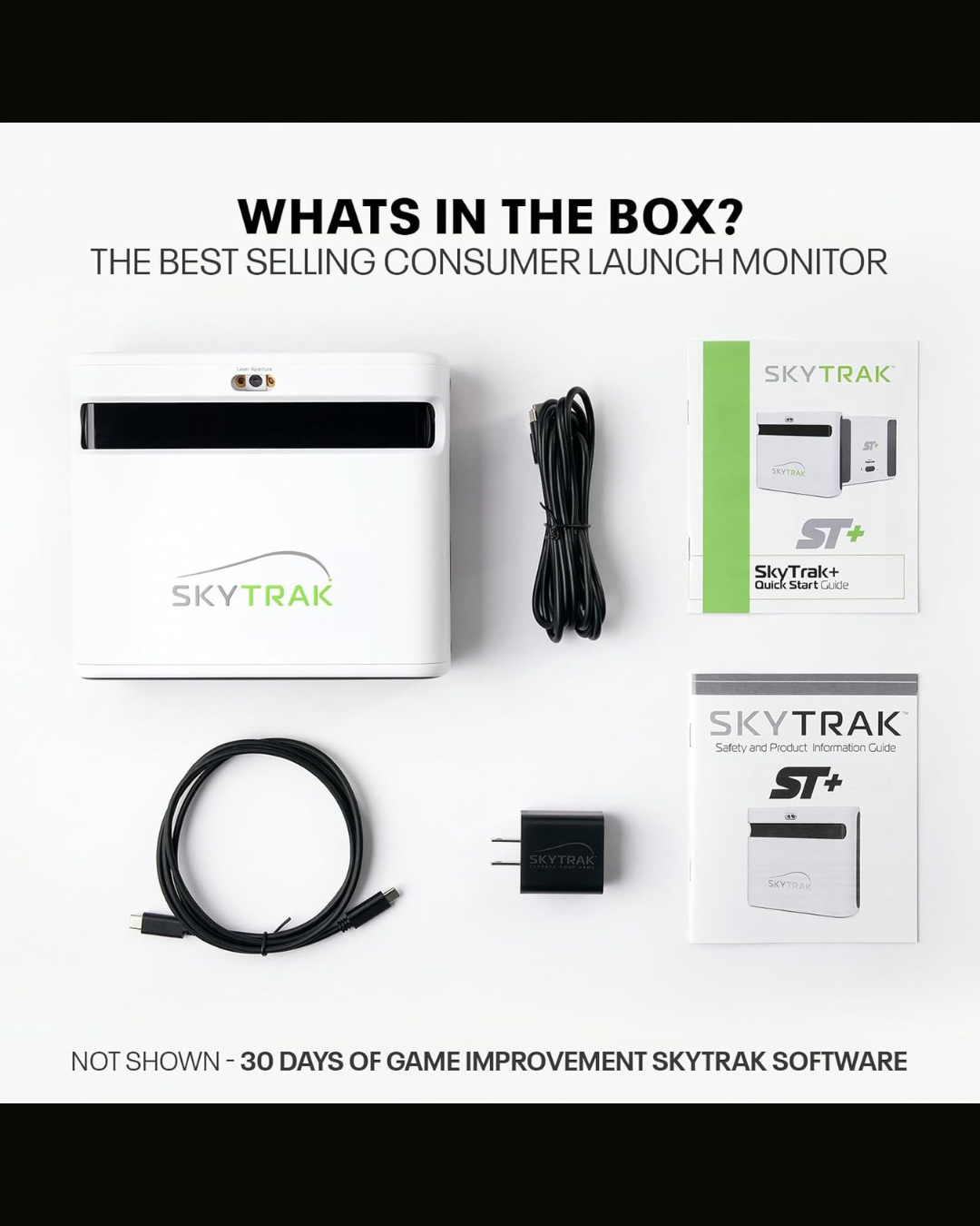 skytrak+ (plus) golf launch monitor